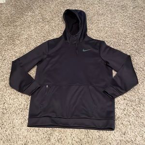 Nike Dri-fit Men’s hoodie, fleece inside, size Large, like-new condition